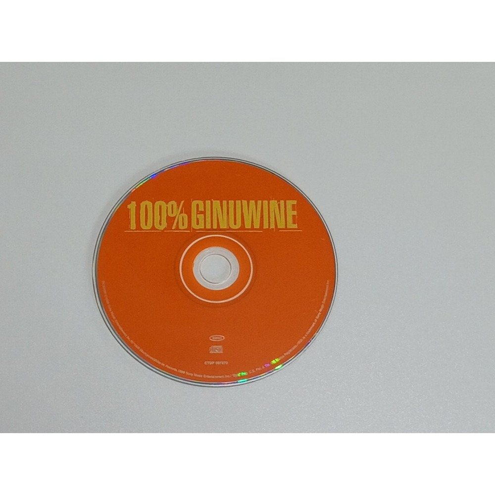 Ginuwine – 100% Ginuwine CD 1999 Promo R&B Hip Hop Epic Records